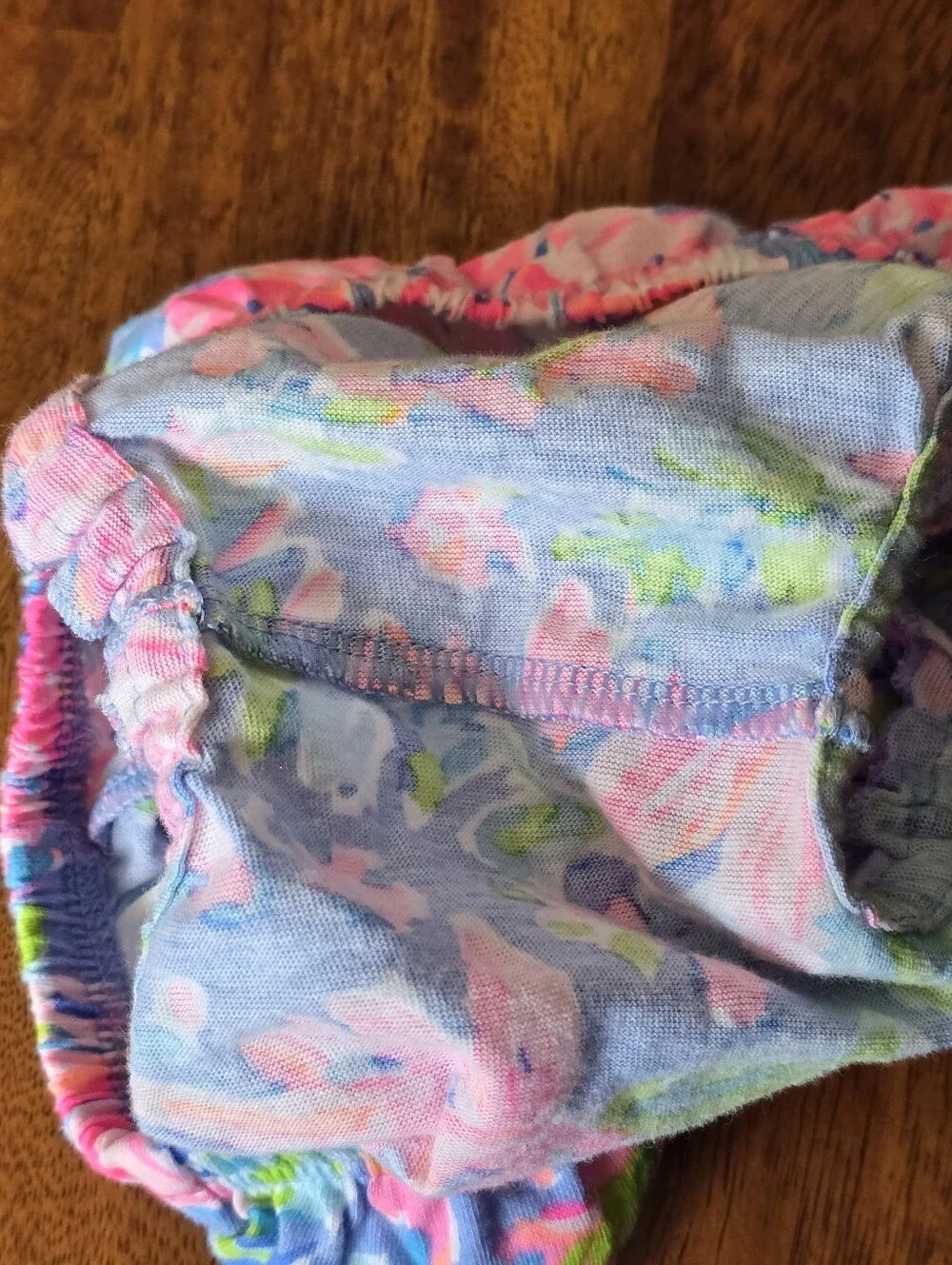 Lilly Pulitzer Baby Girls 6-12mon Floral Ruffle Bloomer Bottoms